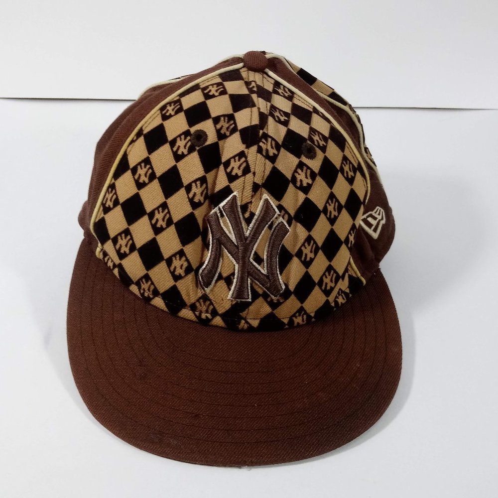 New Era New York Yankees Fitted Baseball Cap 7 1/8